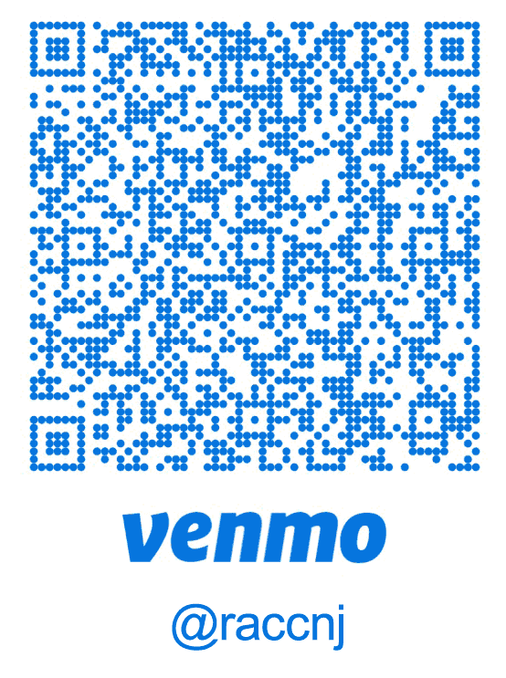 RACCNJ Venmo QR code