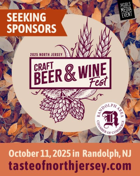 Beer and Wine Fest, Saturday, October 11, 2025 at Veterans Community Park in Randolph, New Jersey